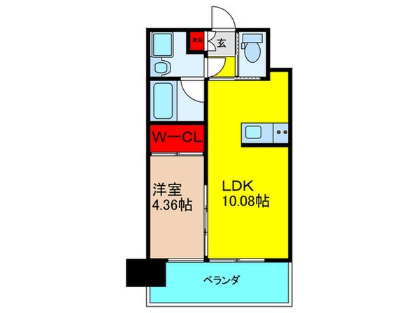 プレジオ荒本新町の物件間取画像